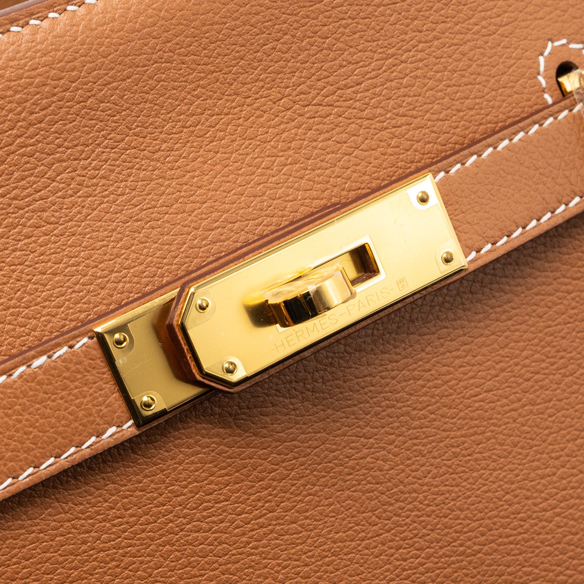 HERMES MINI JYPSIERE EVERCOLOR GOLD GHW