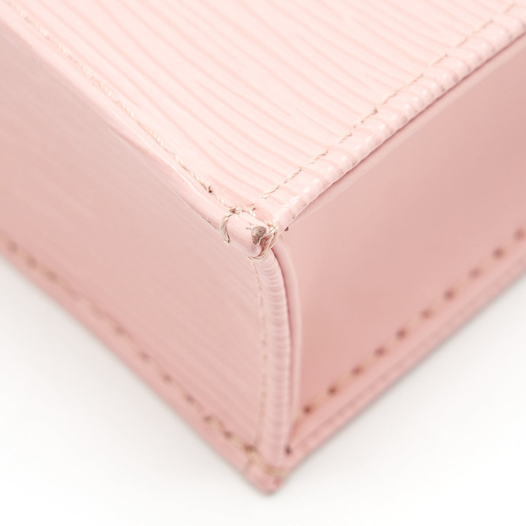 LOUIS VUITTON PETIT SAC PLAT EPI LIGHT PINK/BLACK SHW