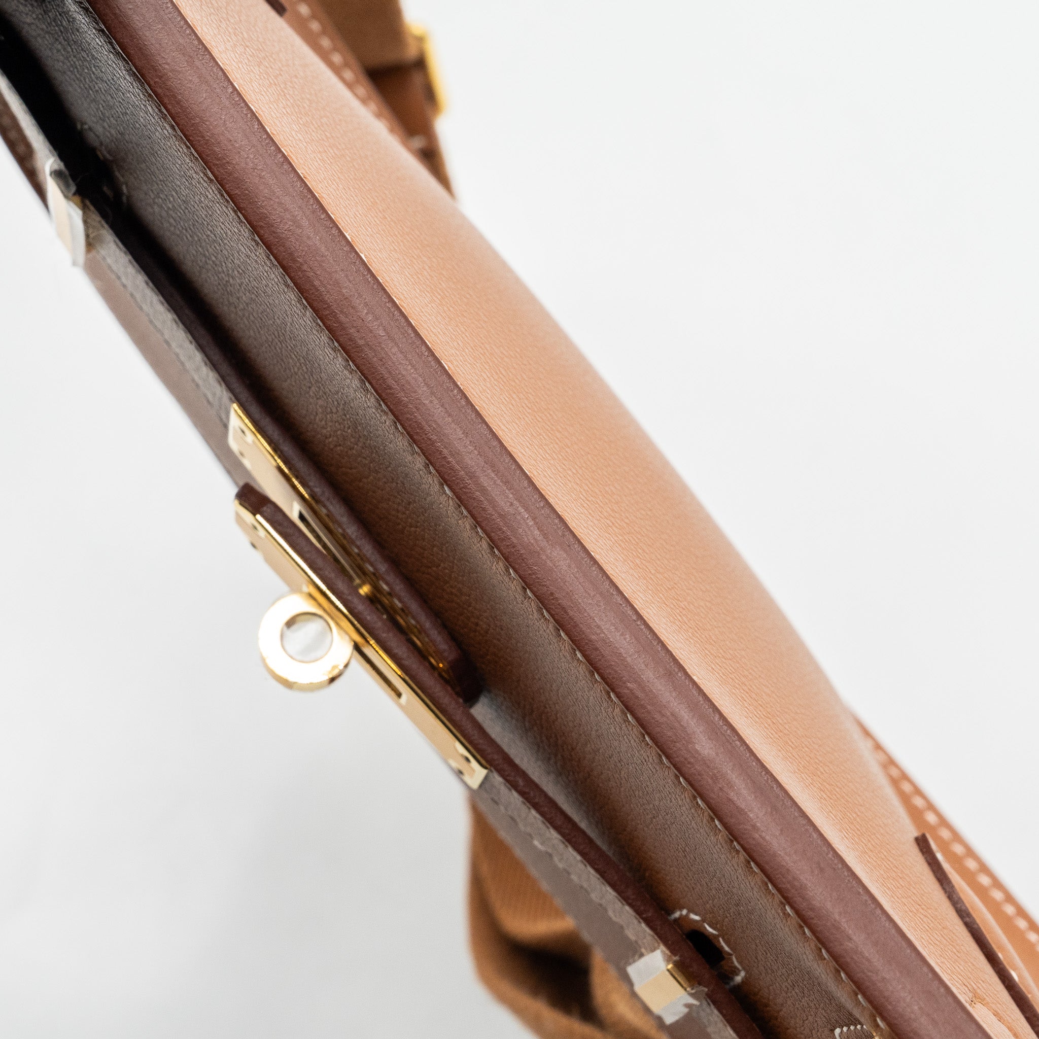 HERMES MINI JYPSIERE EVERCOLOR GOLD GHW