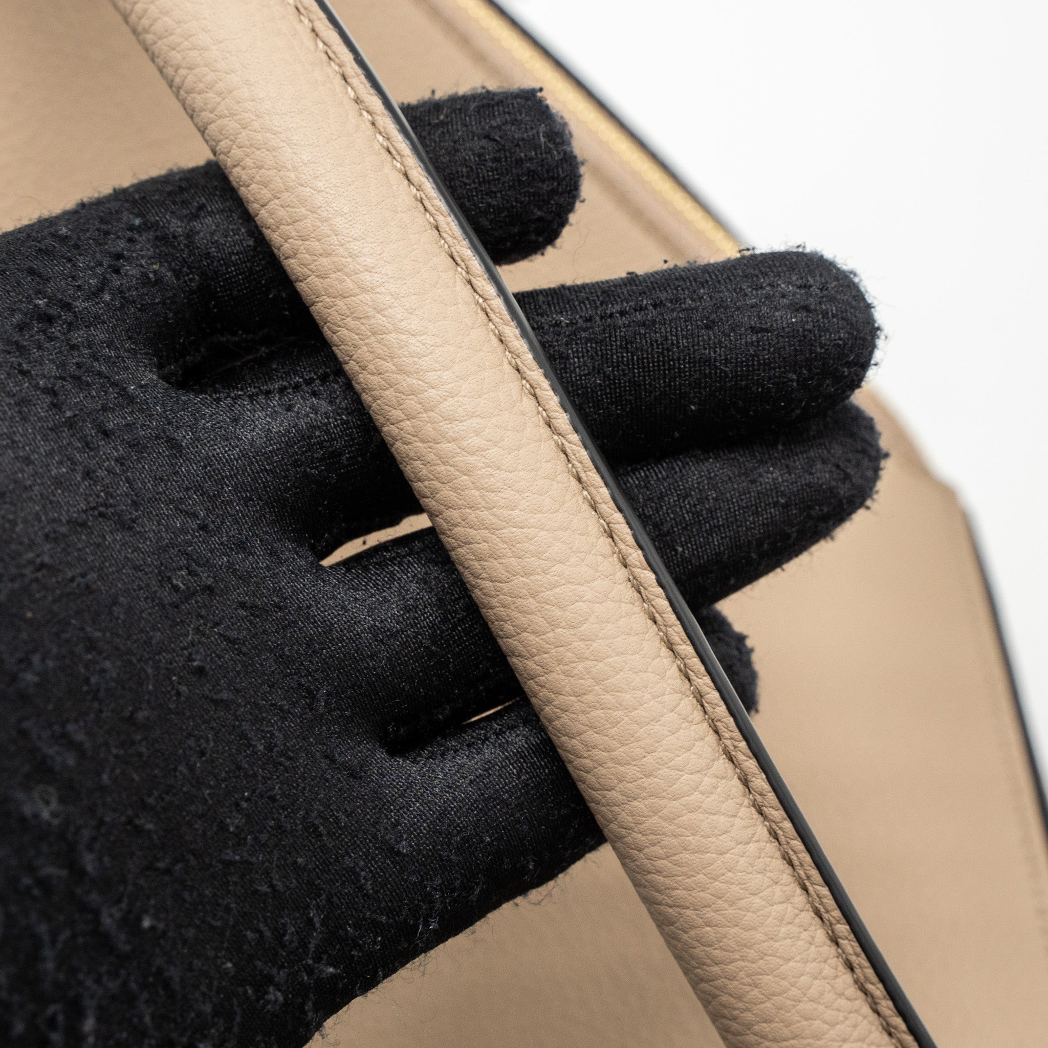 LOEWE MEDIUM PUZZLE BAG SOFT GRAINED CALFSKIN SAND GHW
