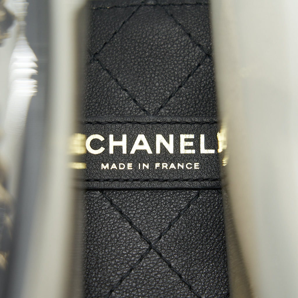 CHANEL SAND BY THE SEA PEARL FLAP BAG