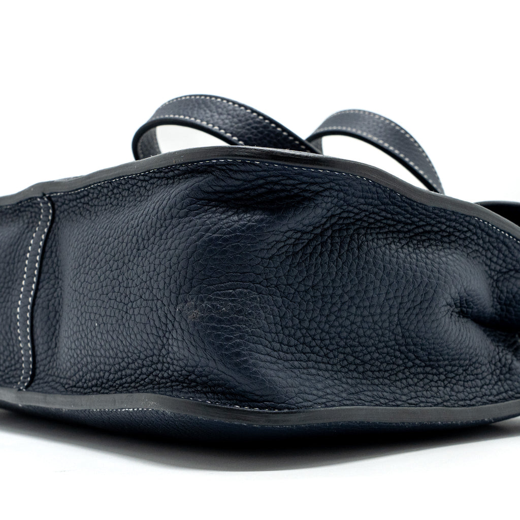HERMES HALZAN 31 CLEMENCE BLUE NUIT SHW