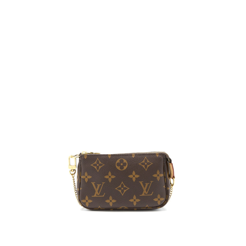 LOUIS VUITTON MINI POCHETTE MONOGRAM CANVAS GHW