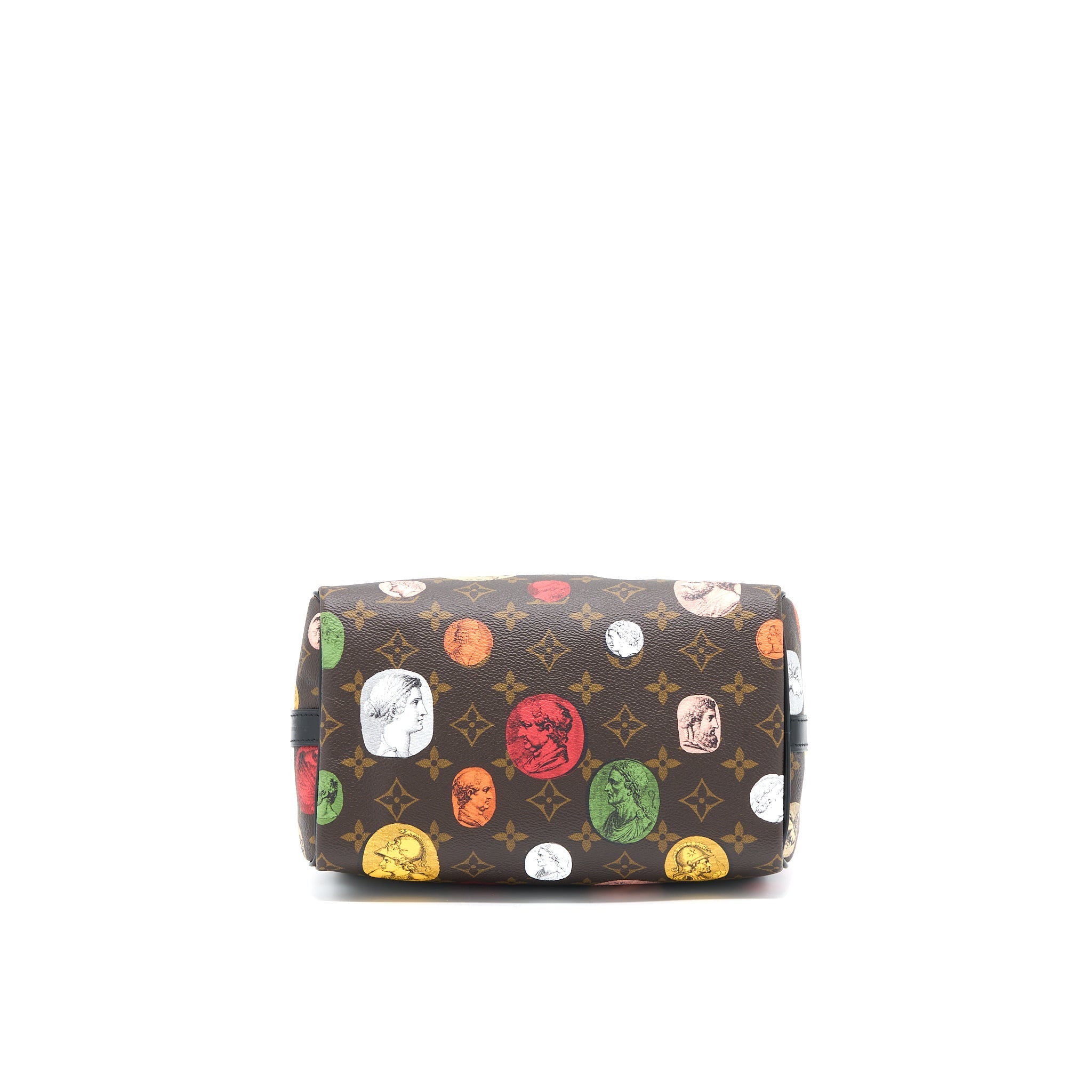 LOUIS VUITTON X FORNASETTI SPEEDY BANDOULIERE 25 MULTICOLOUR MONOGNRAM CANVAS GHW (NEW VERSION)