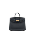 HERMES BIRKIN 25 EPSOM BLACK RGHW