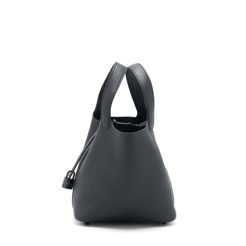 HERMES PICOTIN 18 LOCK BAG SO BLACK