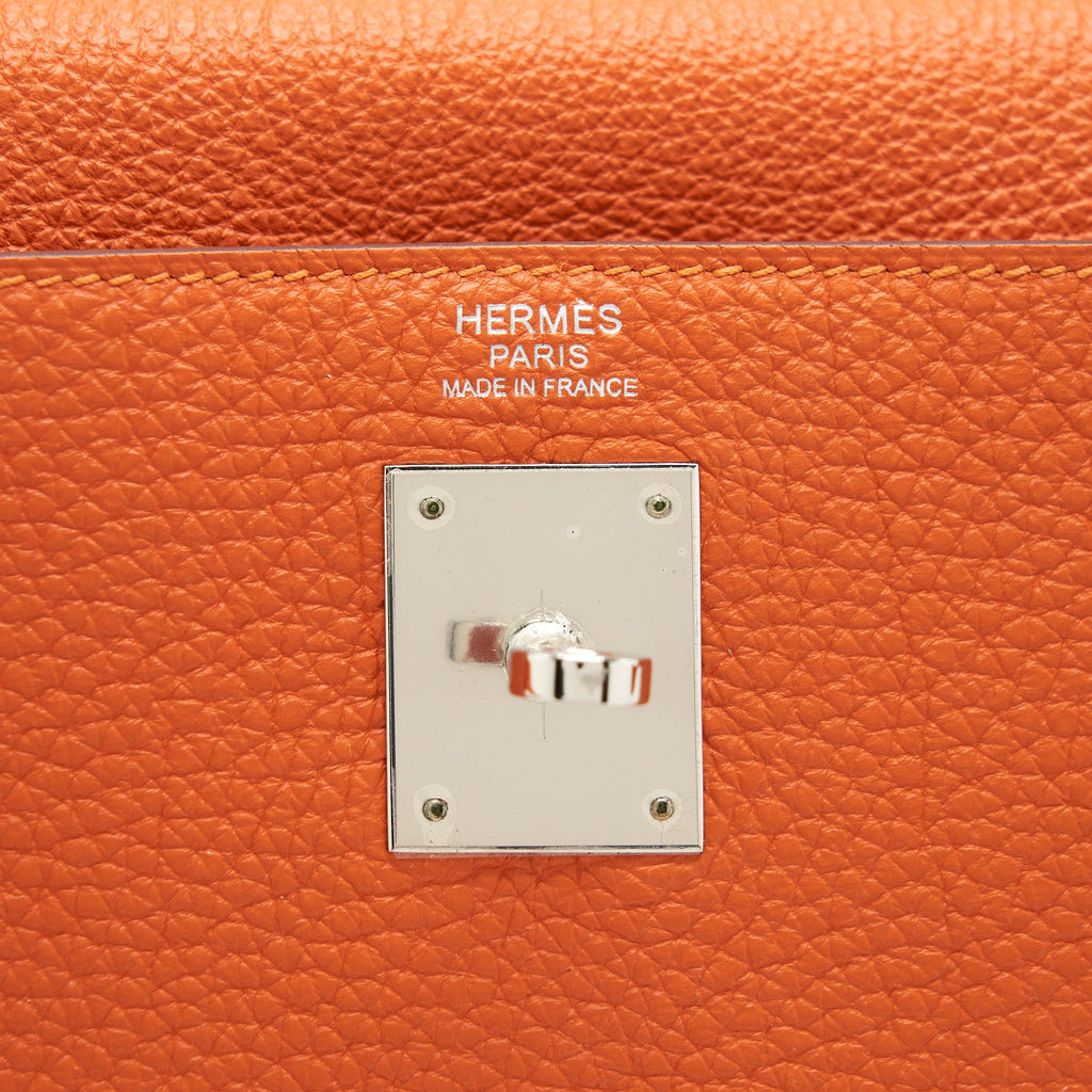 HERMES KELLY 32 TOGO 93 ORANGE SHW