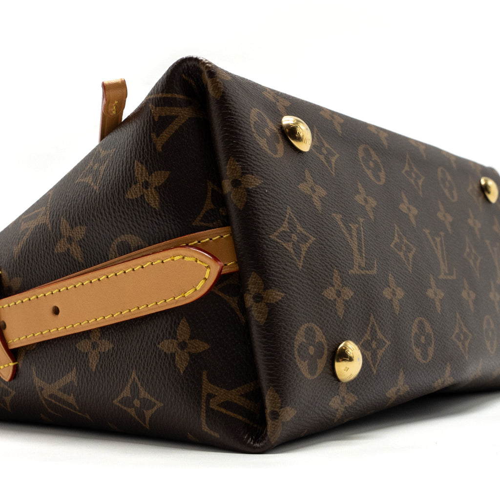 LOUIS VUITTON CARRYALL PM MONOGRAM CANVAS GHW(NEW VERSION)