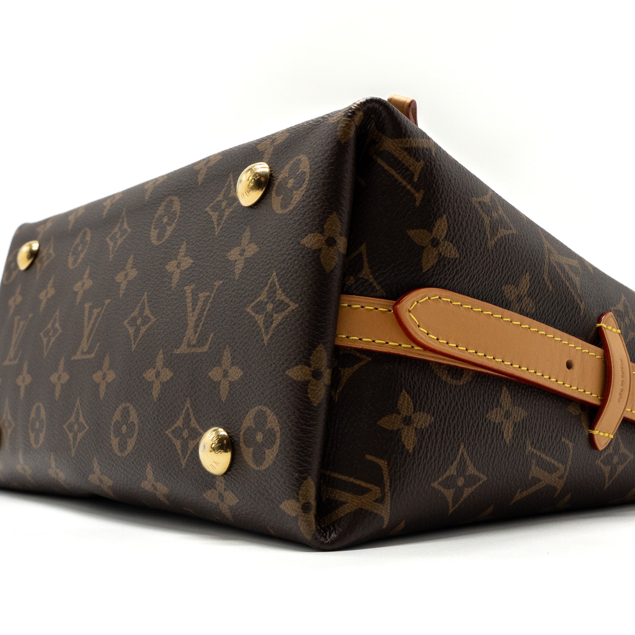 LOUIS VUITTON CARRYALL PM MONOGRAM CANVAS GHW(NEW VERSION)