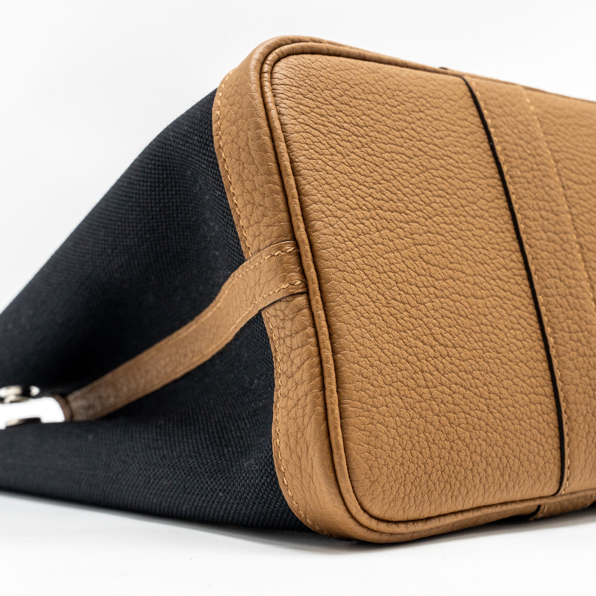 HERMES GARDEN PARTY 30 CANVAS/NEGONDA ALEZAN/BLACK SHW