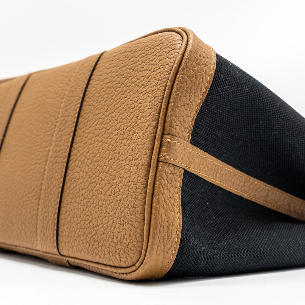 HERMES GARDEN PARTY 30 CANVAS/NEGONDA ALEZAN/BLACK SHW
