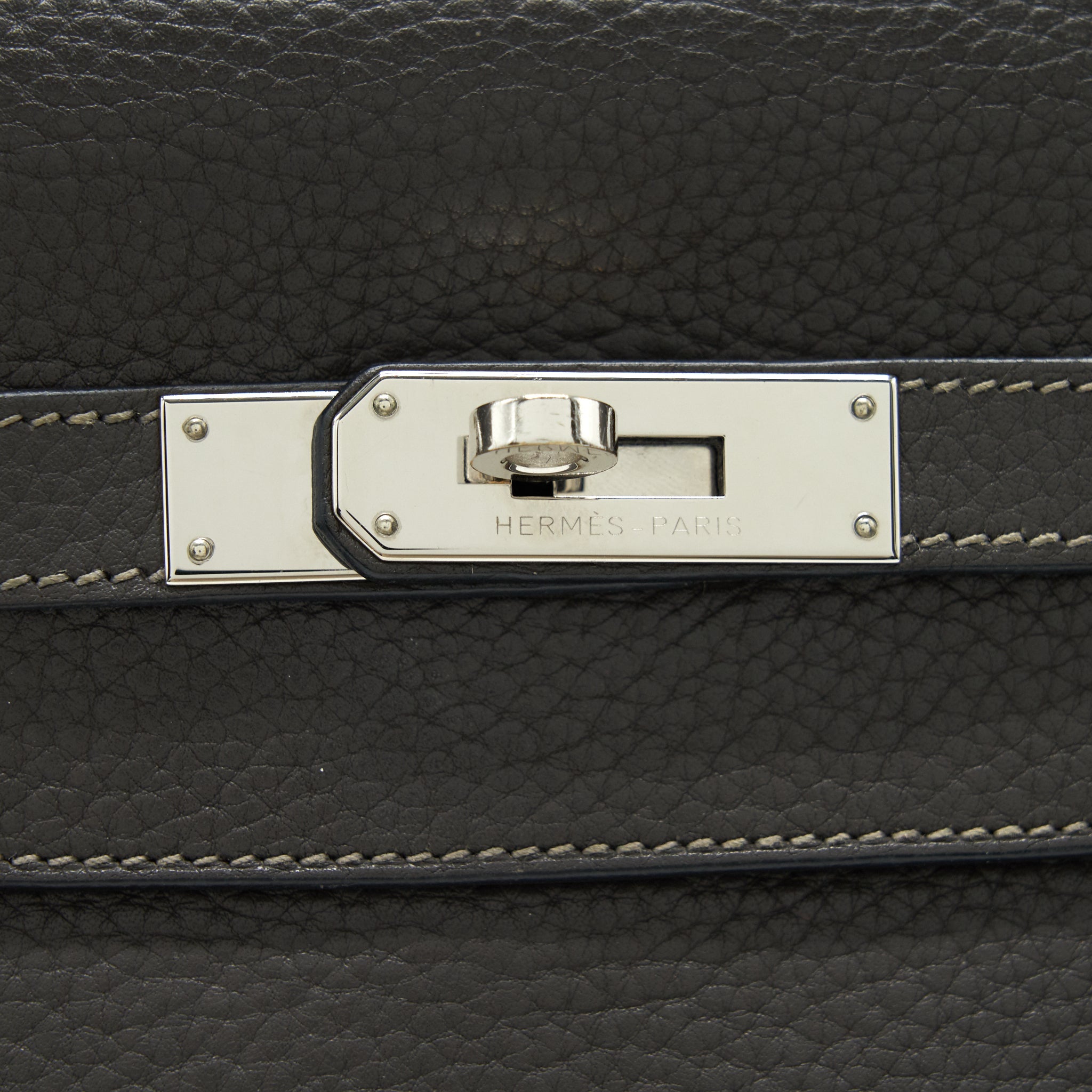 HERMES KELLY 32 DARK GREY SHW