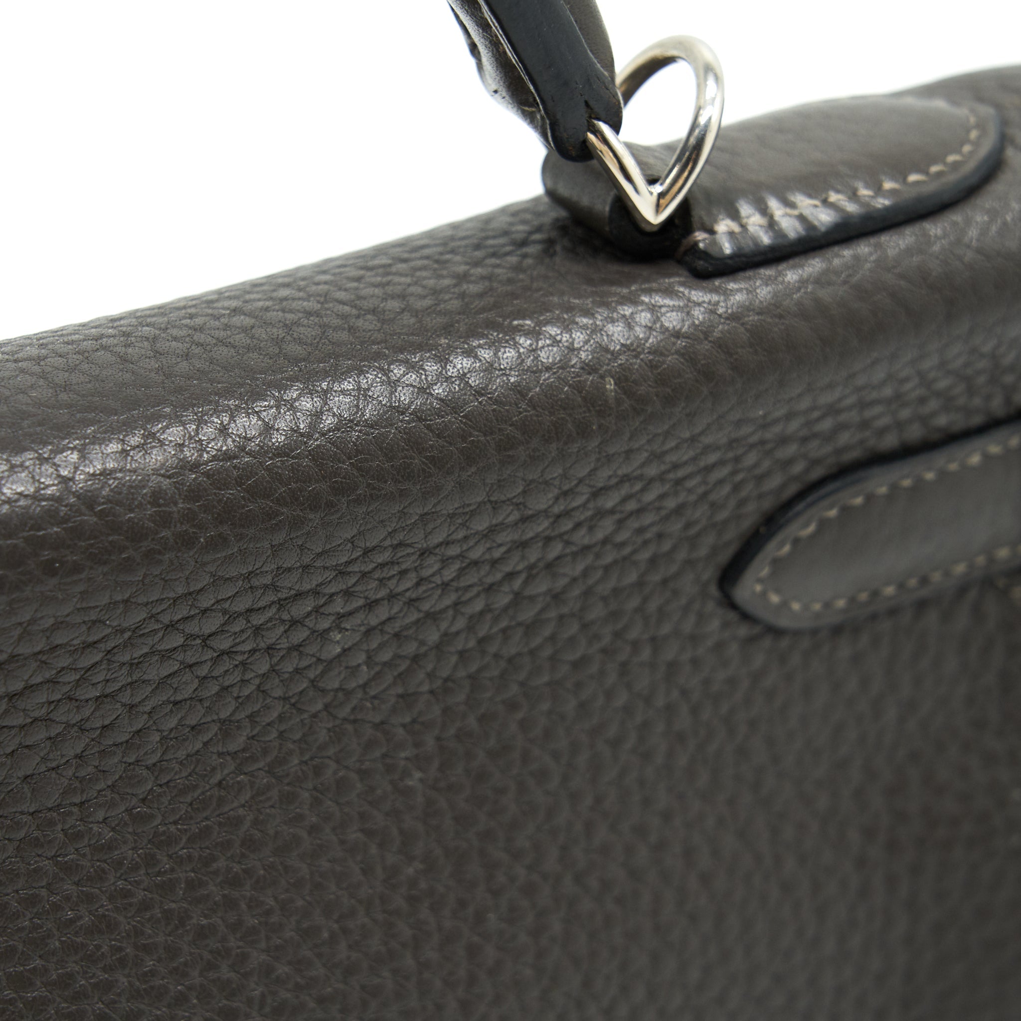 HERMES KELLY 32 DARK GREY SHW