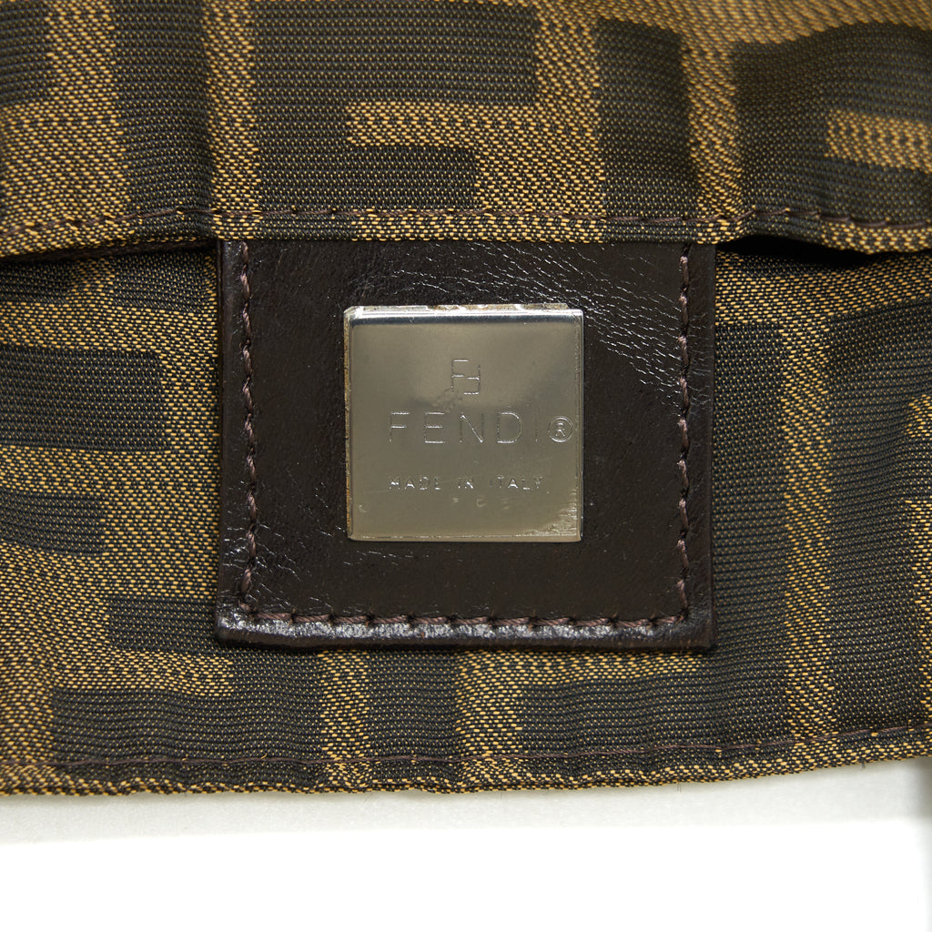 FENDI VINTAGE CANVAS MINI TOTE BAG