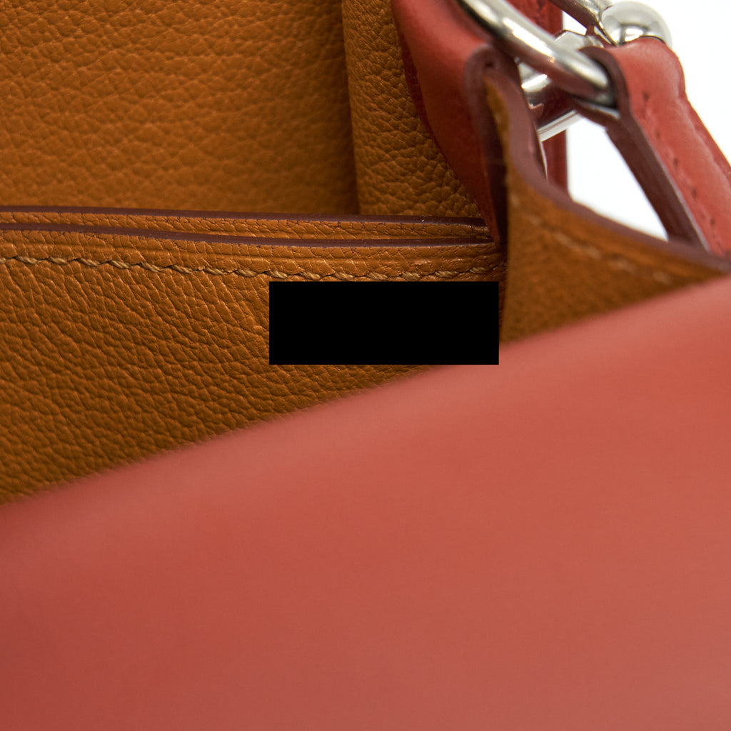 HERMES MINI ROULIS EVERCOLOR BRIQUE/CARAMEL SHW