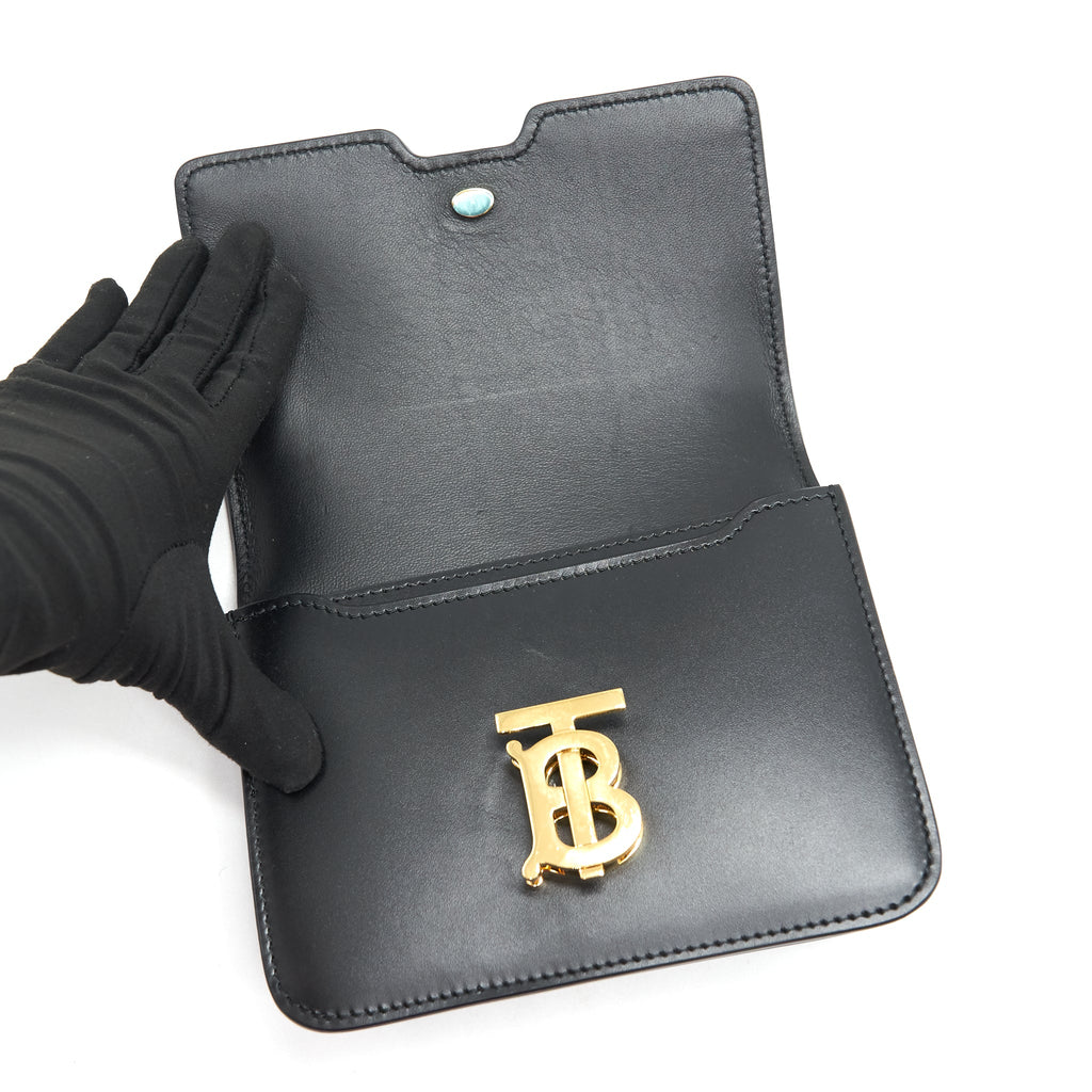 BURBERRY TB BELT BAG CALF SKIN