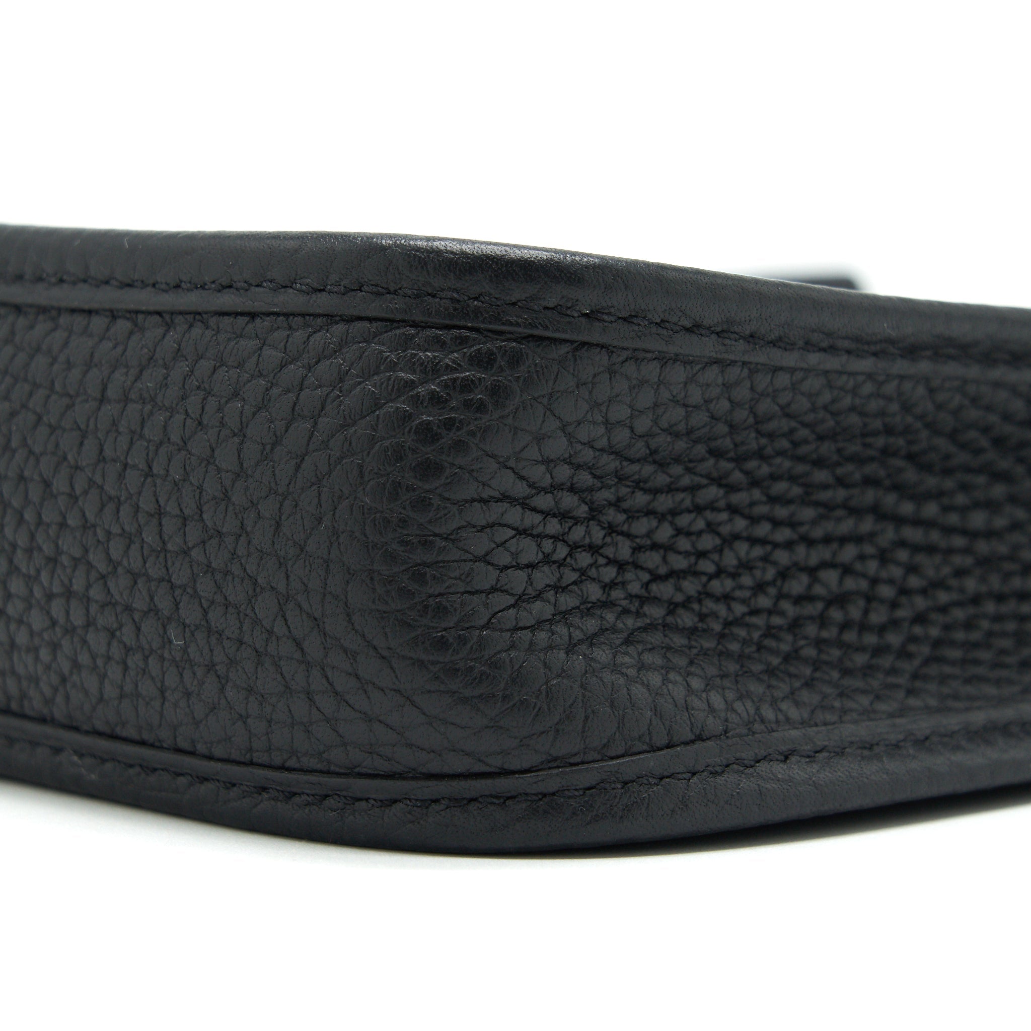 HERMES MINI EVELYNE BLACK GHW