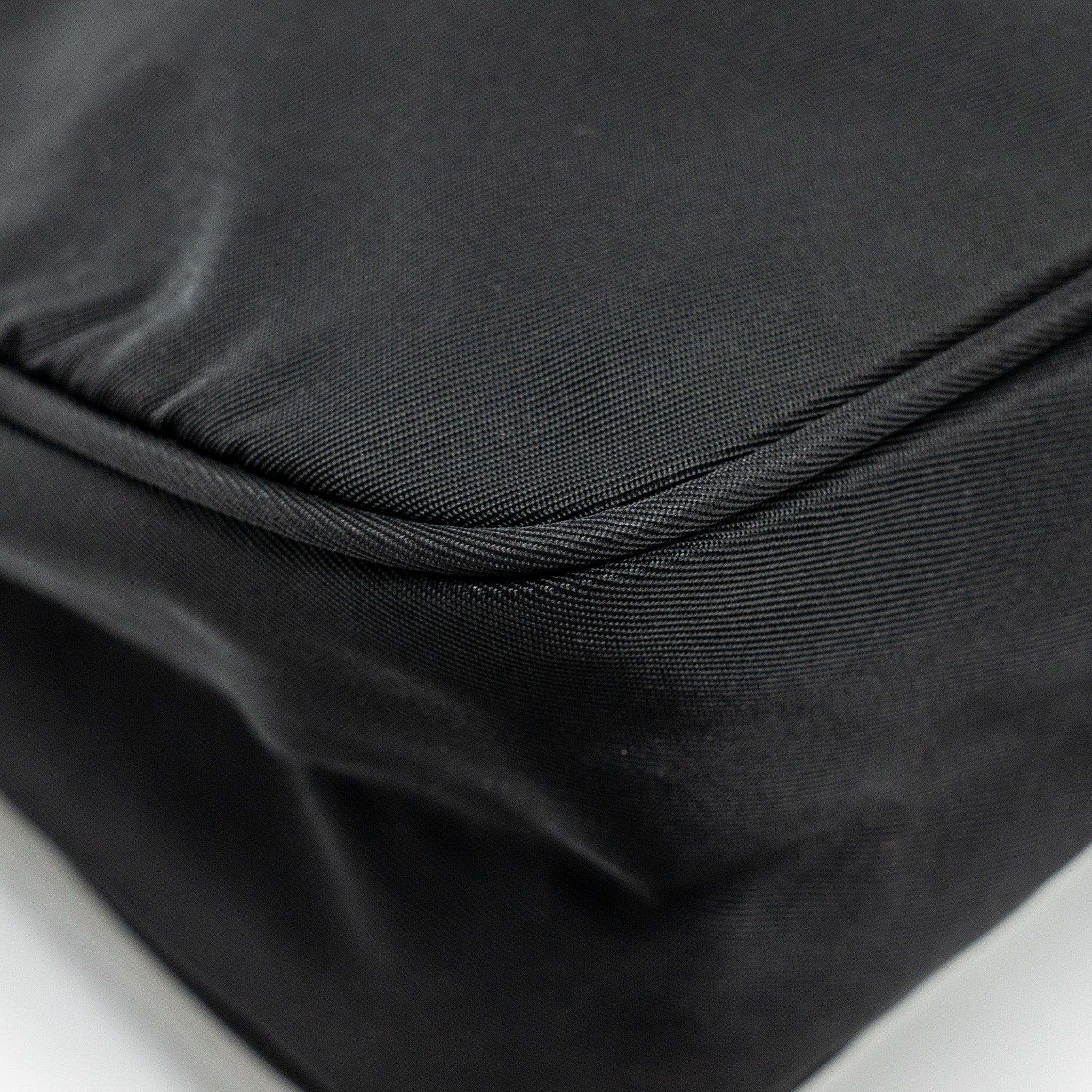 PRADA VINTAGE TESSUTO POCHETTE NYLON BLACK SHW