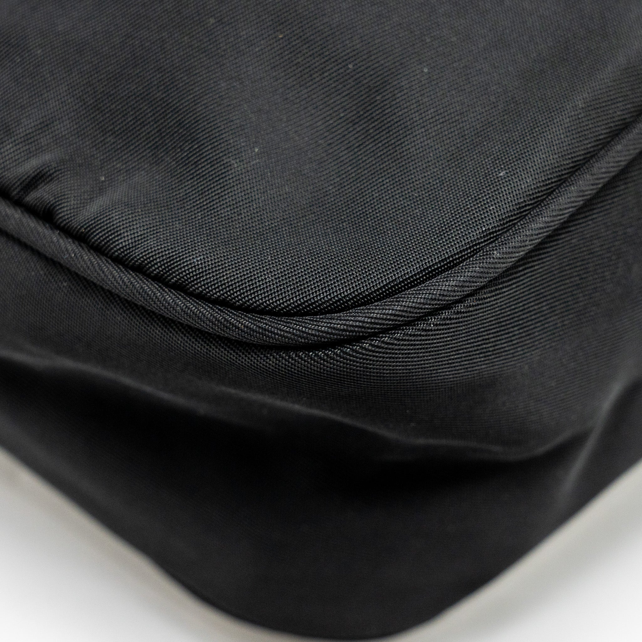 PRADA VINTAGE TESSUTO POCHETTE NYLON BLACK SHW
