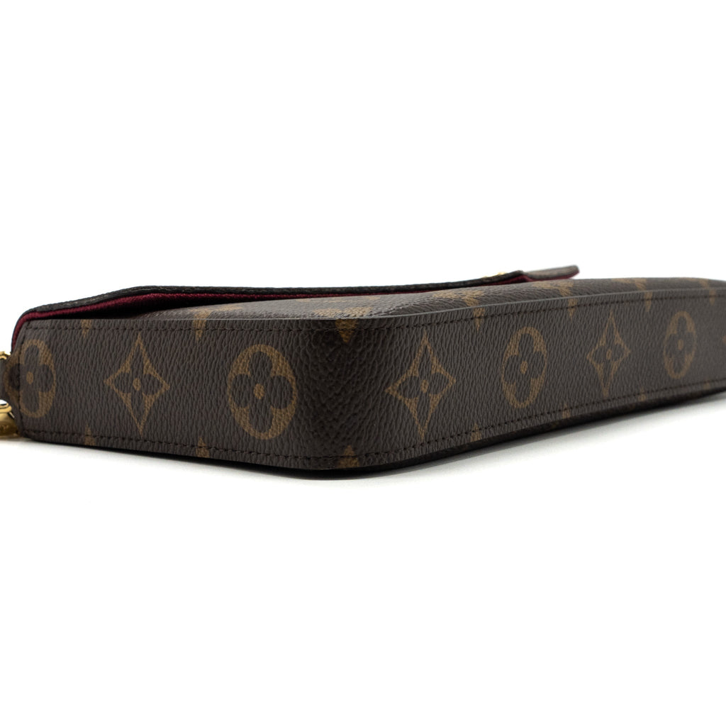 LOUIS VUITTON FELICIE POCHETTE MONOGRAM CANVAS GHW