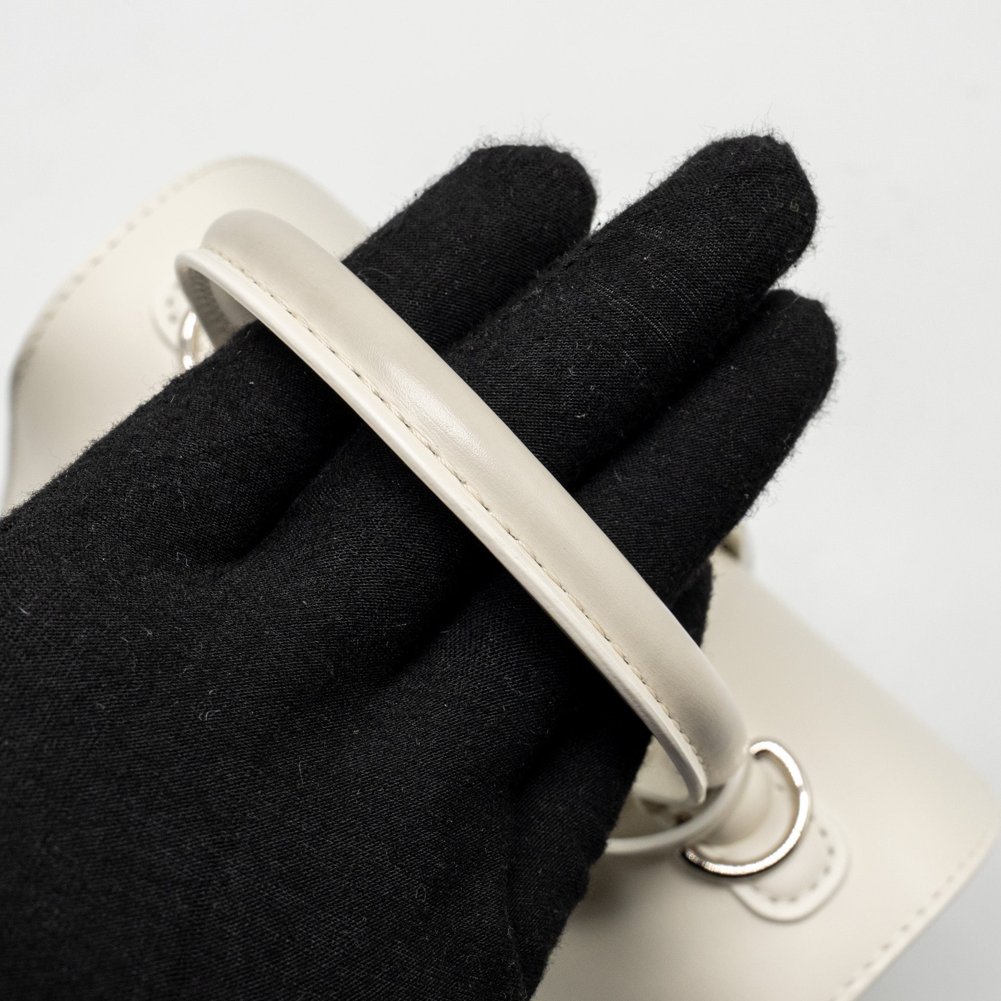DELVAUX MINI BRILLIANT BOX CALFSKIN IVORY SHW