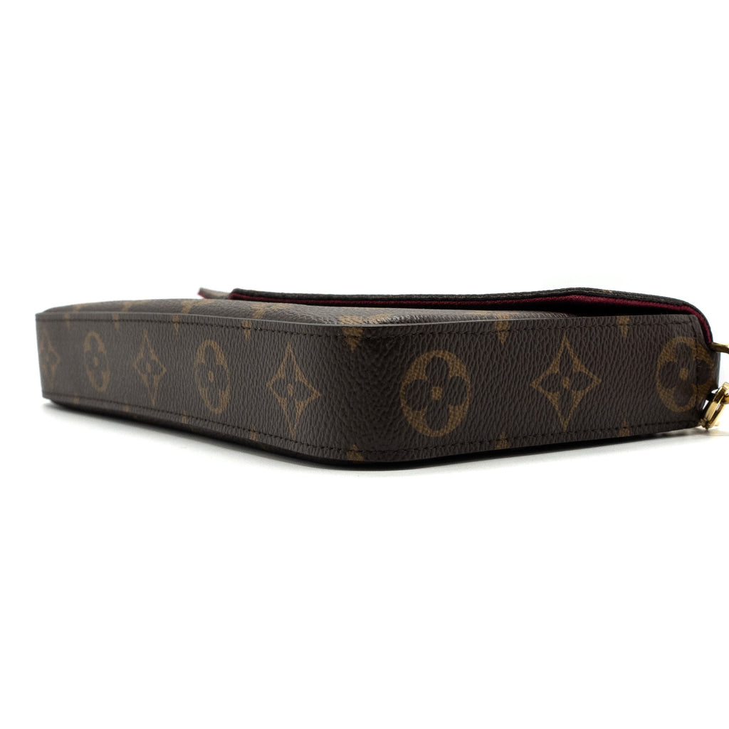 LOUIS VUITTON FELICIE POCHETTE MONOGRAM CANVAS GHW