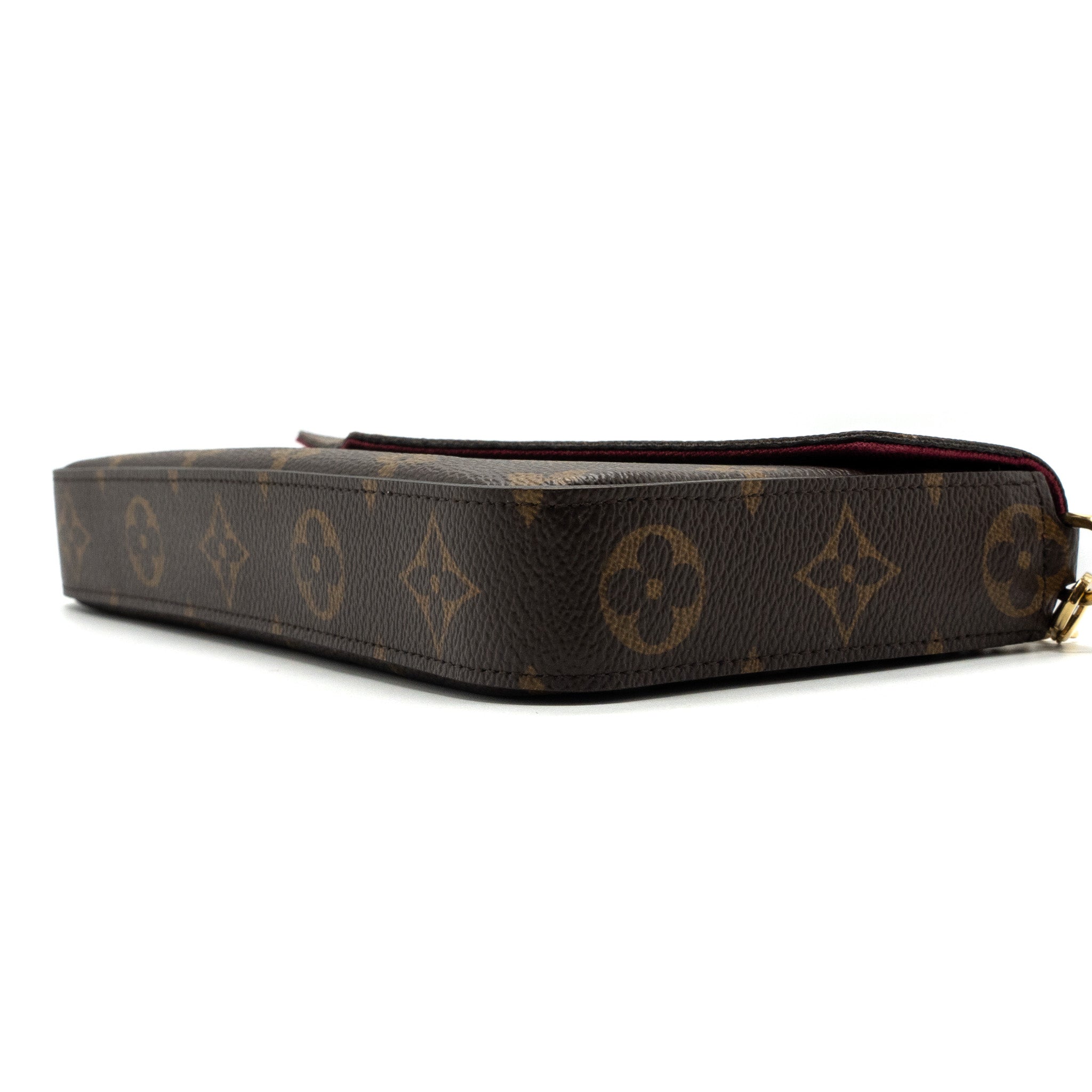 LOUIS VUITTON FELICIE POCHETTE MONOGRAM CANVAS GHW