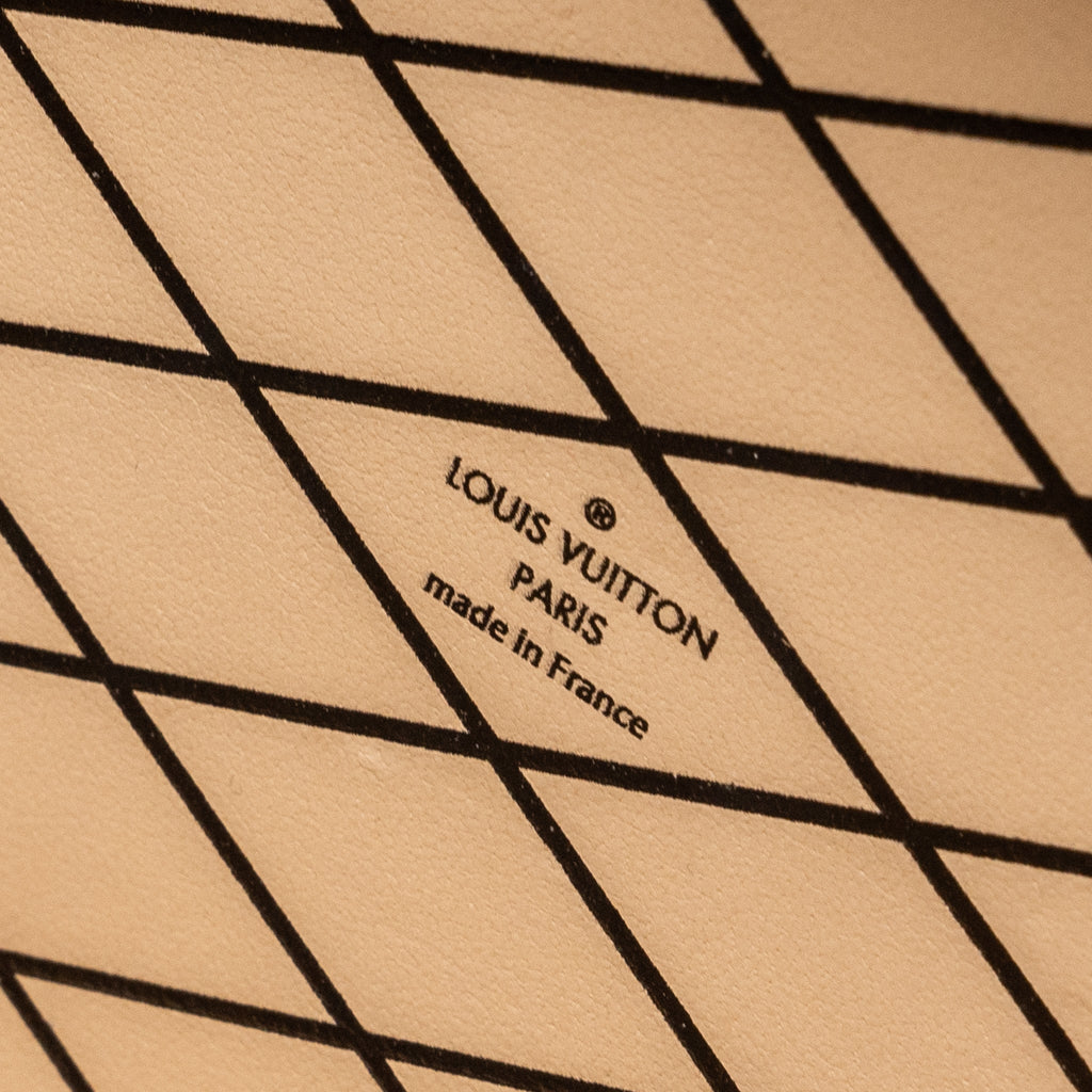 LOUIS VUITTON PETITE MALLE MONOGRAM REVERSE CANVAS GHW