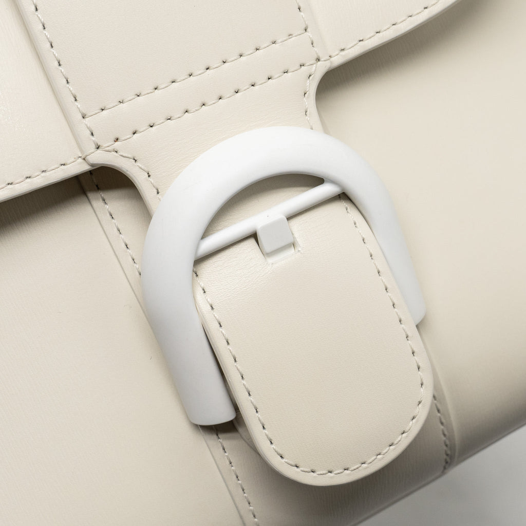 DELVAUX MINI BRILLIANT BOX CALFSKIN IVORY SHW