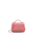 CHANEL SMALL BUSINESS AFFINITY CAVIAR PINK LGHW