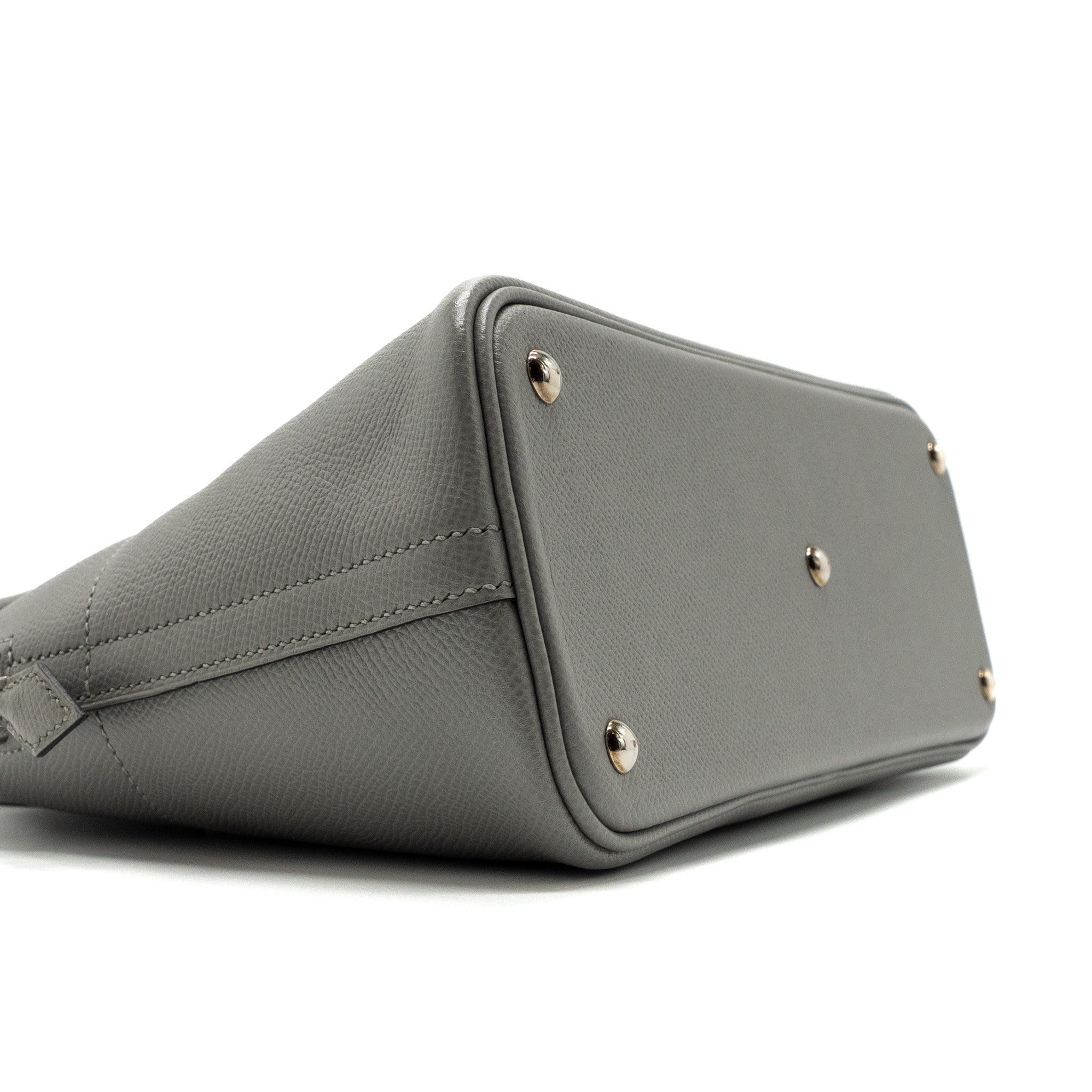 HERMES BOLIDE 27 EPSOM 4Z GRIS MOUETTE SHW