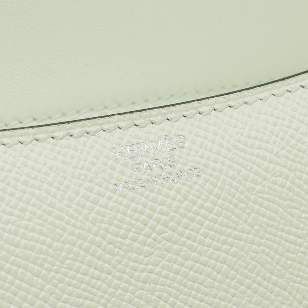 HERMES CONSTANCE 24 EPSOM VERT FIZZ SHW