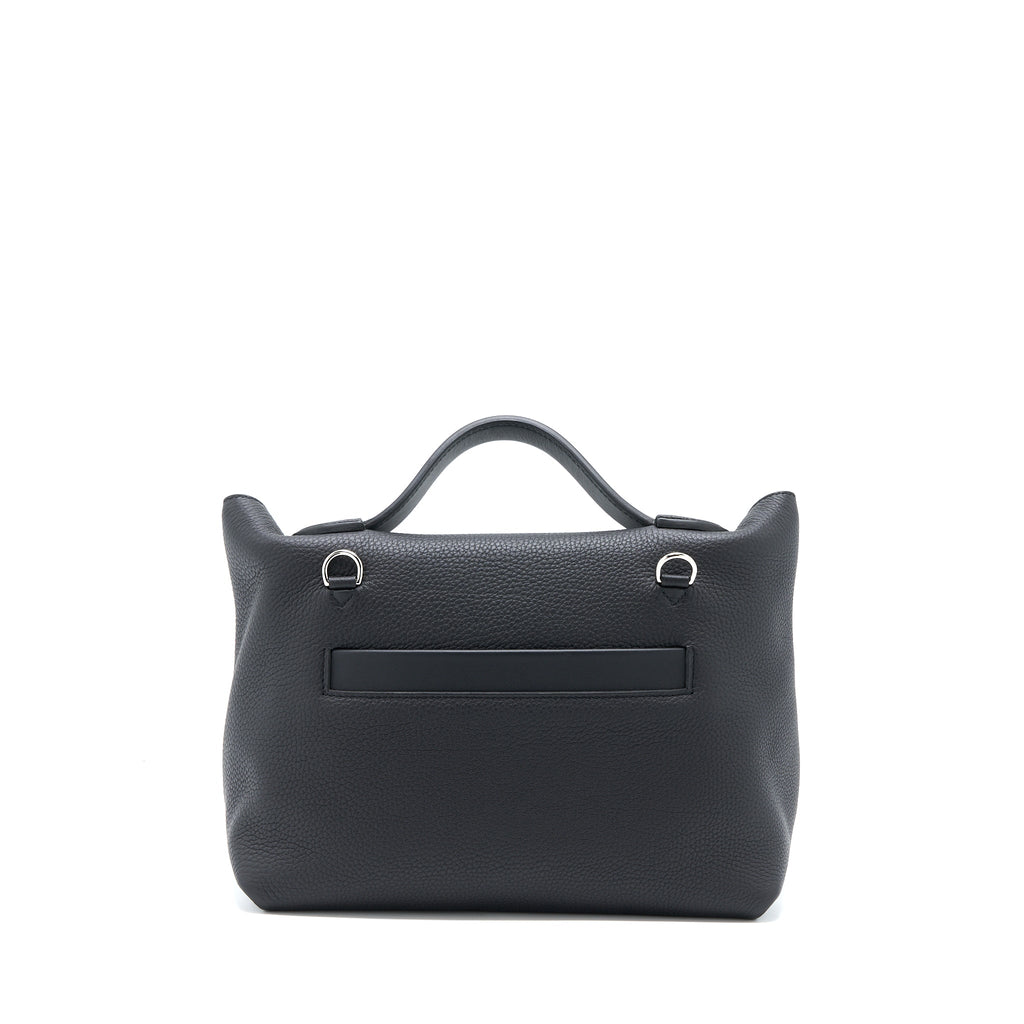 HERMES 24/24 2424 - 29 BAG TOGO/SWIFT BLACK SHW