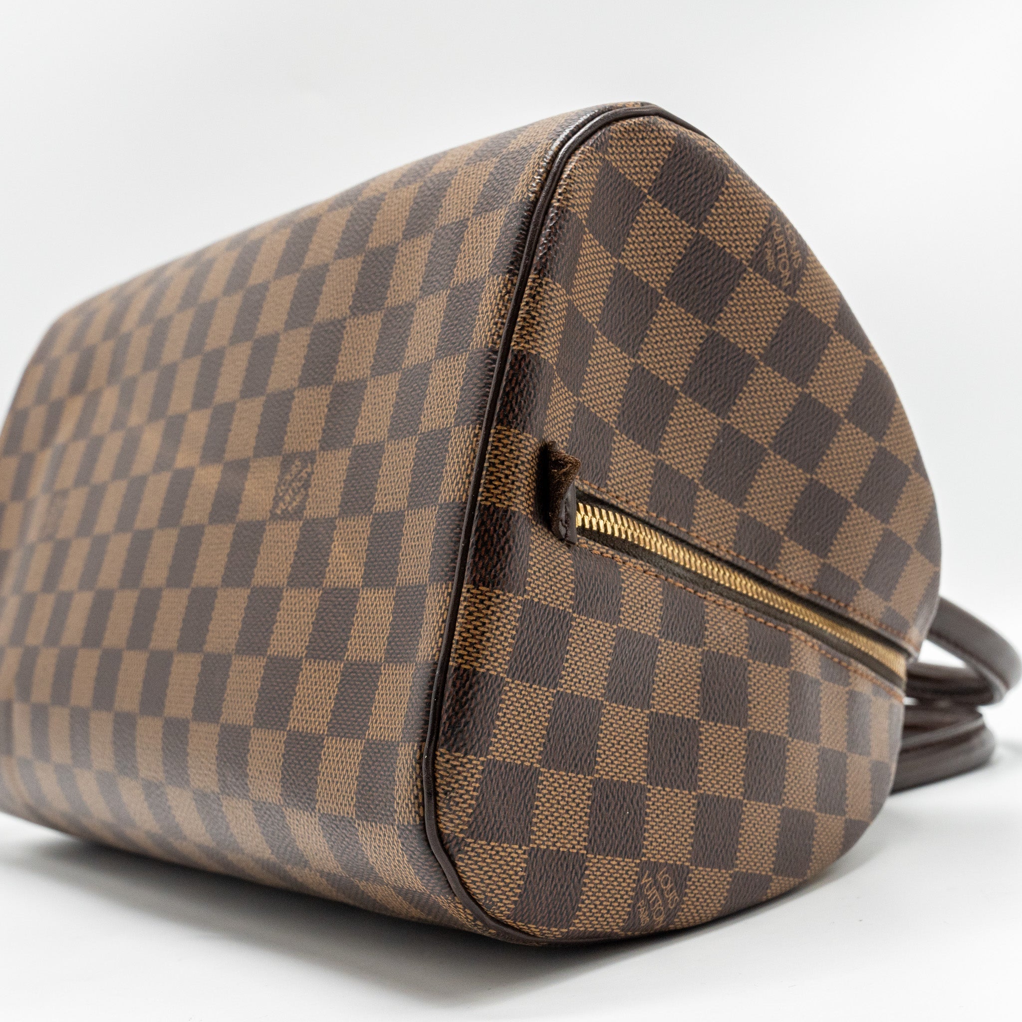 LOUIS VUITTON RIBERA MM TOTE DAMIER EBENE CANVAS GHW