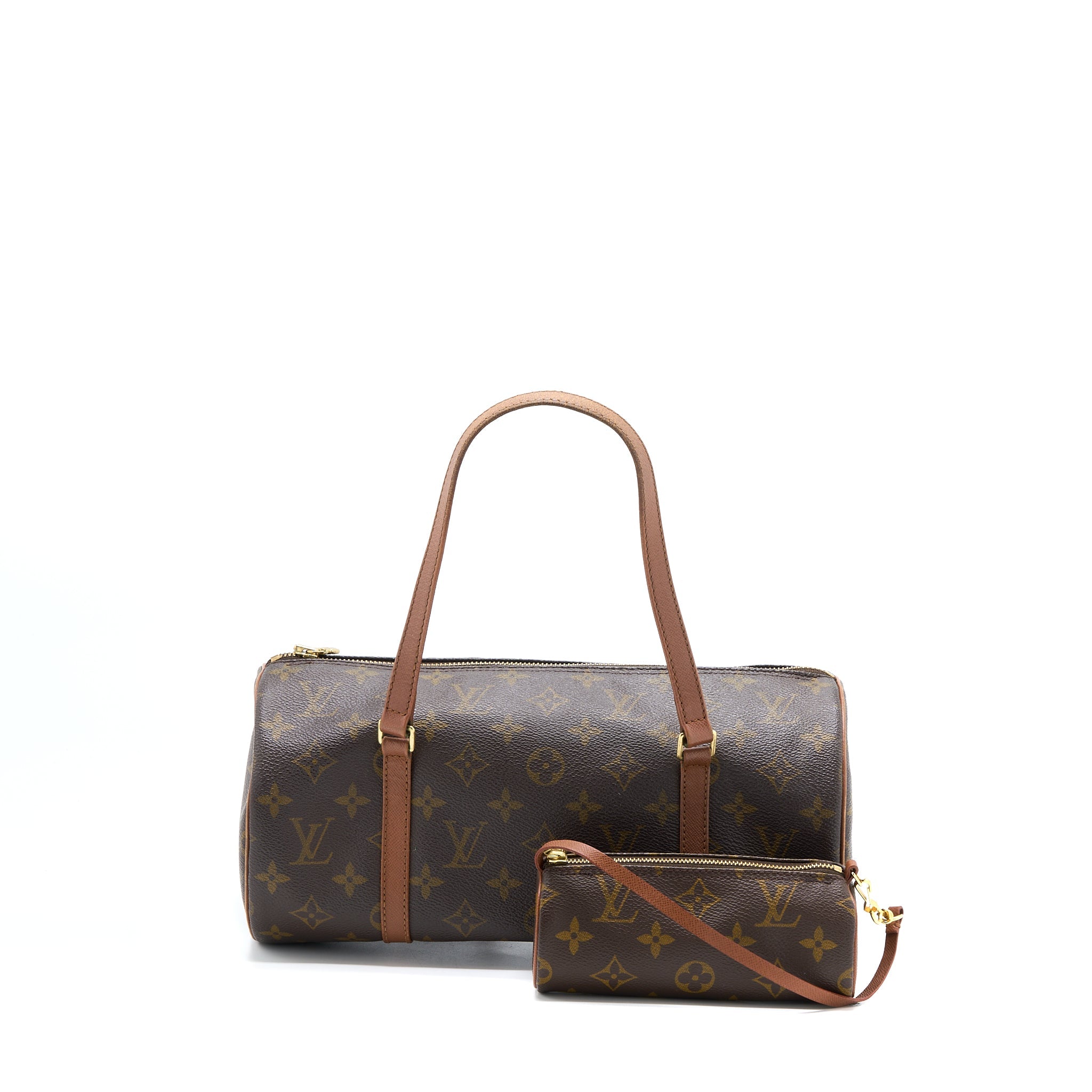LOUIS VUITTON VINTAGE PAPILLON BAG MONOGRAM CANVAS GHW