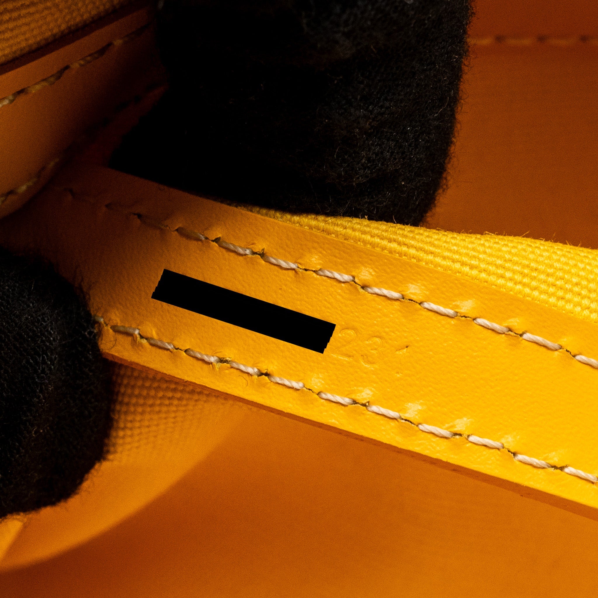 GOYARD CAP VERT PM CROSSBODY BAG GOYARDINE CANVAS YELLOW SHW