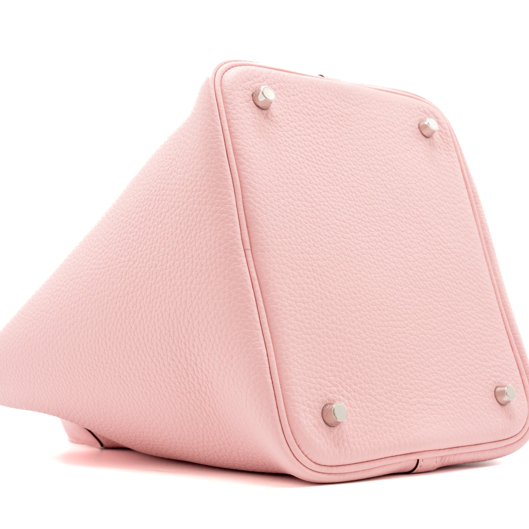 HERMES PICOTIN 22 LOCK BAG CLEMENCE ROSE SAKURA SHW