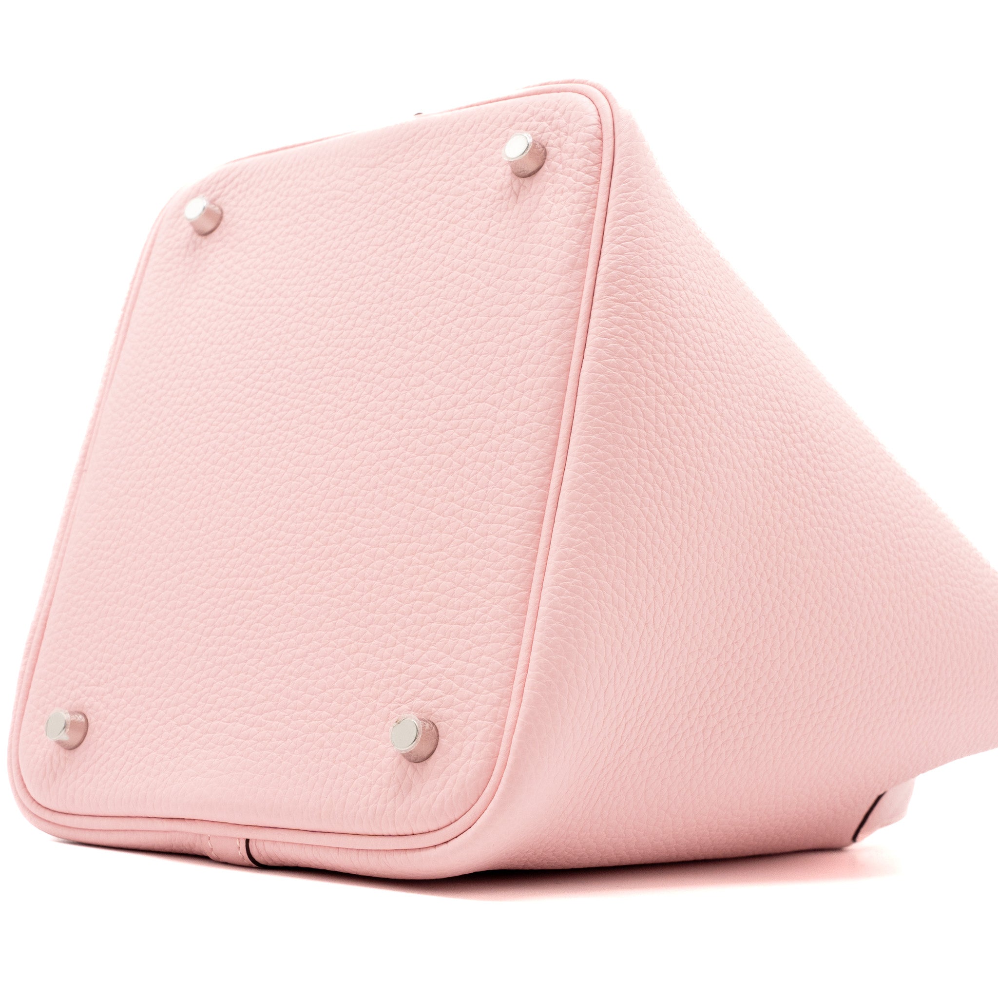 HERMES PICOTIN 22 LOCK BAG CLEMENCE ROSE SAKURA SHW
