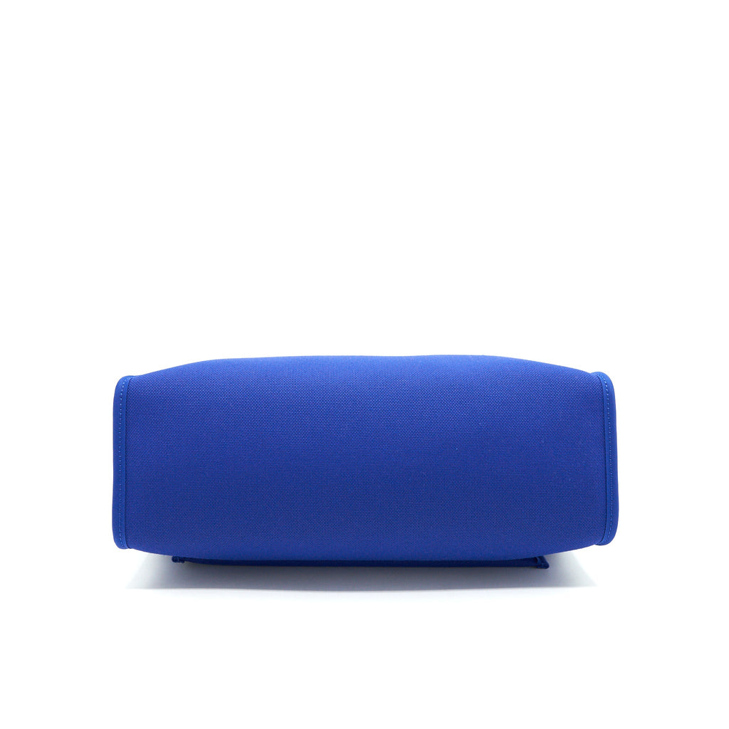 HERMES HERBAG 31 ELECTRIQUE BLUE SHW