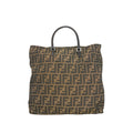 FENDI VINTAGE CANVAS MINI TOTE BAG