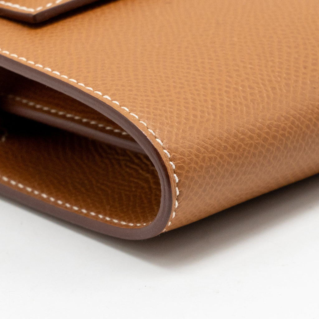 HERMES KELLY TO GO EPSOM GOLD SHW