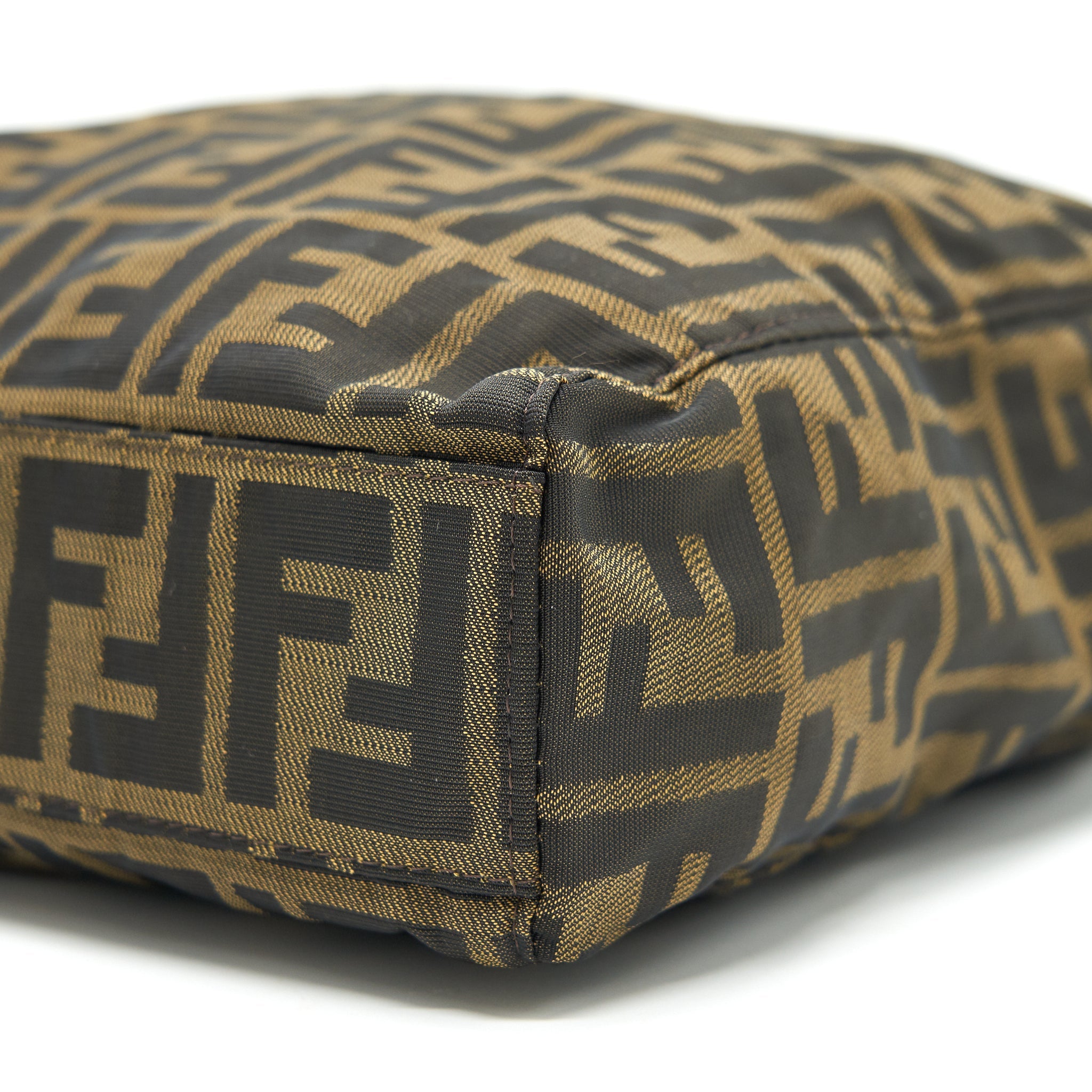 FENDI VINTAGE CANVAS MINI TOTE BAG