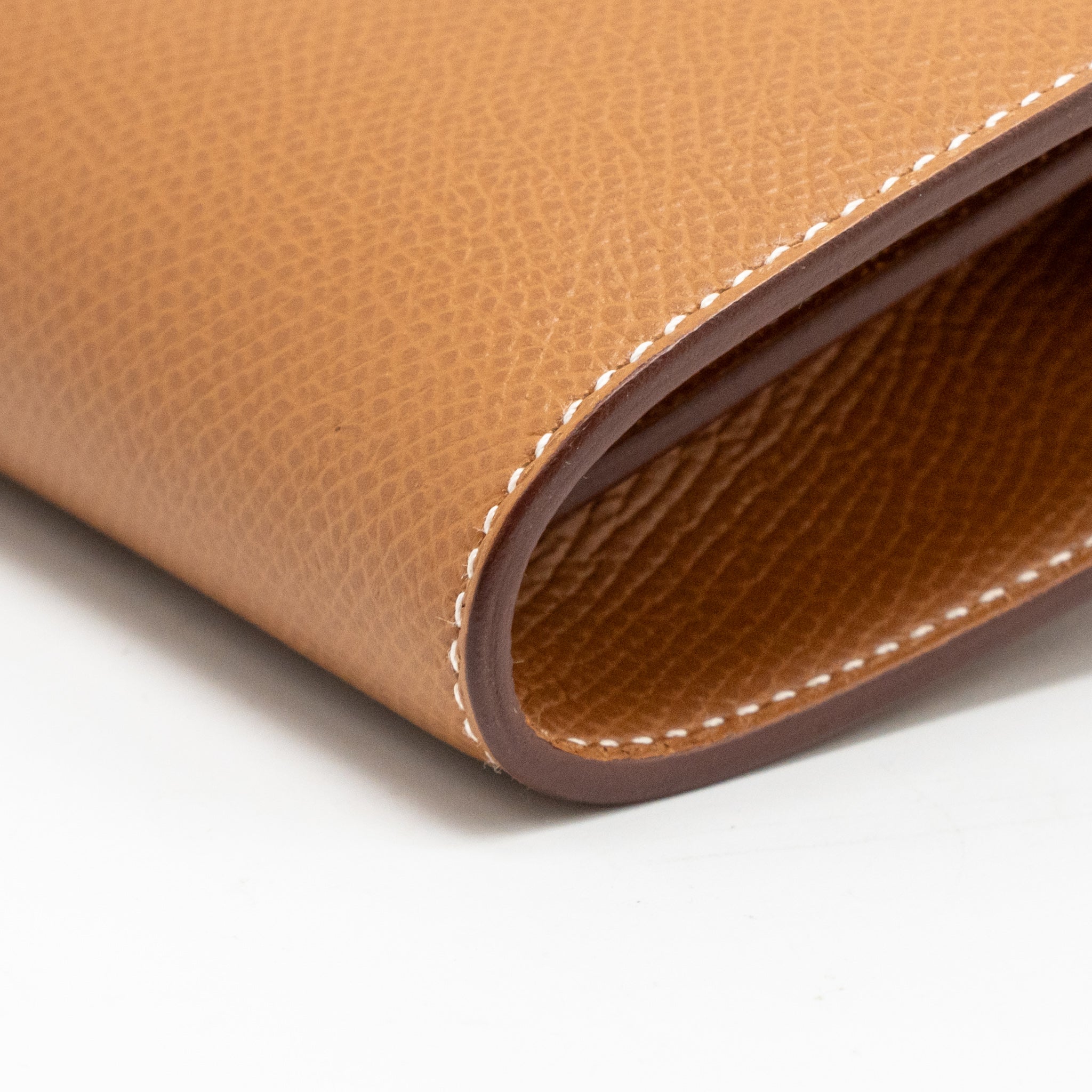 HERMES KELLY TO GO EPSOM GOLD SHW