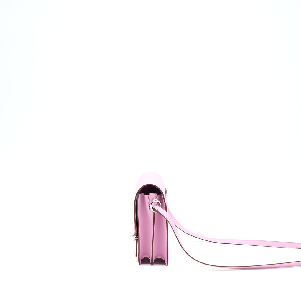 HERMES MINI ROULIS VEAU SWIFT X9 MAUVE SYLVESTRE SHW