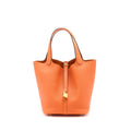 HERMES PICOTIN 22 LOCK BAG CLEMENCE 9J FEU GHW