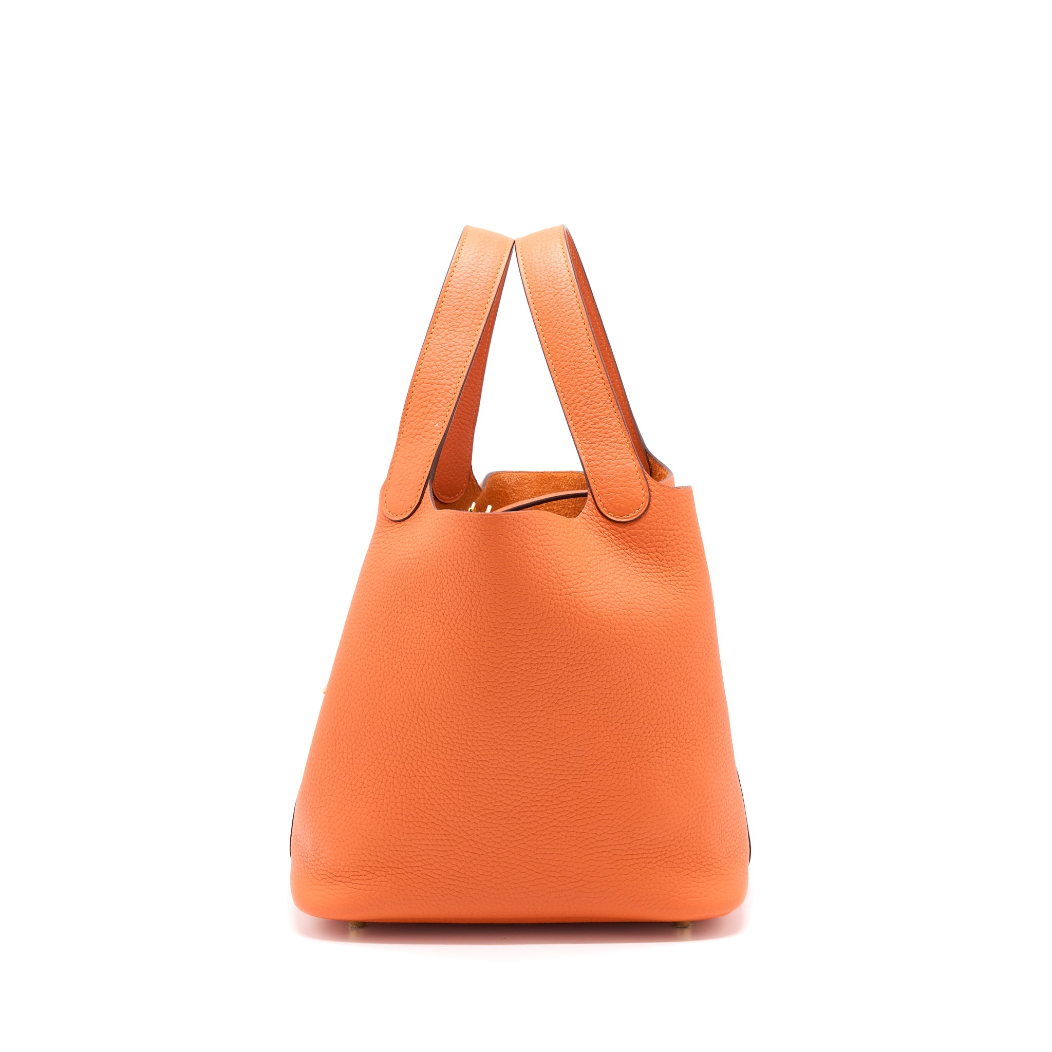 HERMES PICOTIN 22 LOCK BAG CLEMENCE 9J FEU GHW