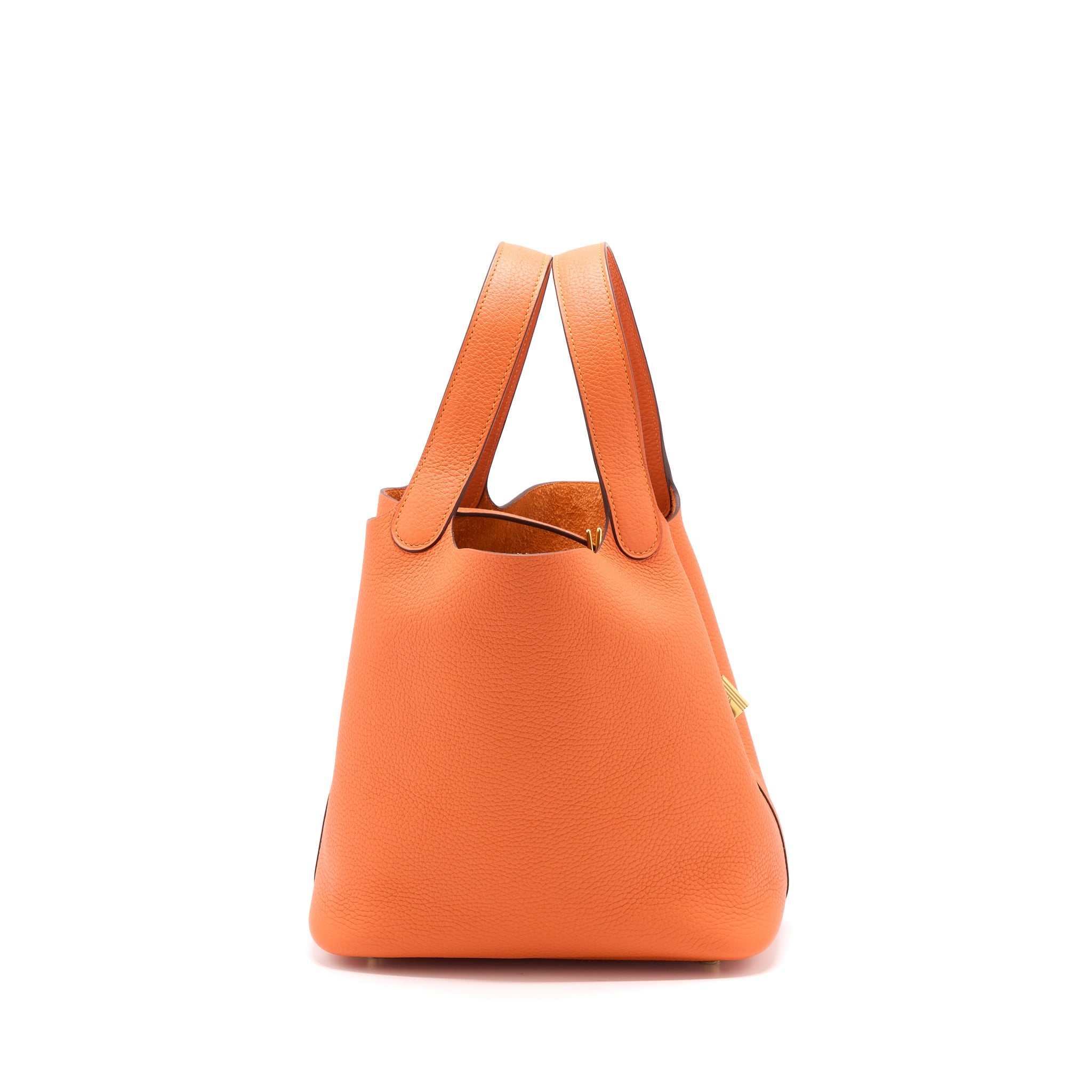 HERMES PICOTIN 22 LOCK BAG CLEMENCE 9J FEU GHW