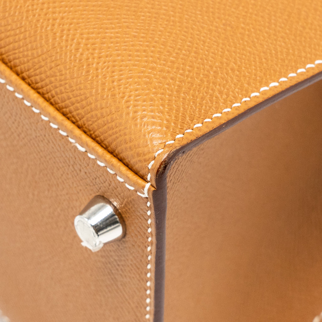 HERMES KELLY 28 EPSOM GOLD SHW