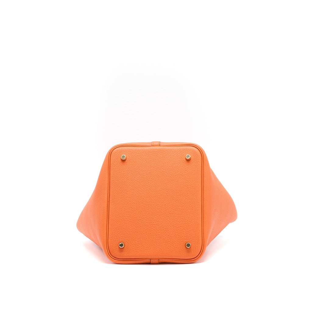 HERMES PICOTIN 22 LOCK BAG CLEMENCE 9J FEU GHW