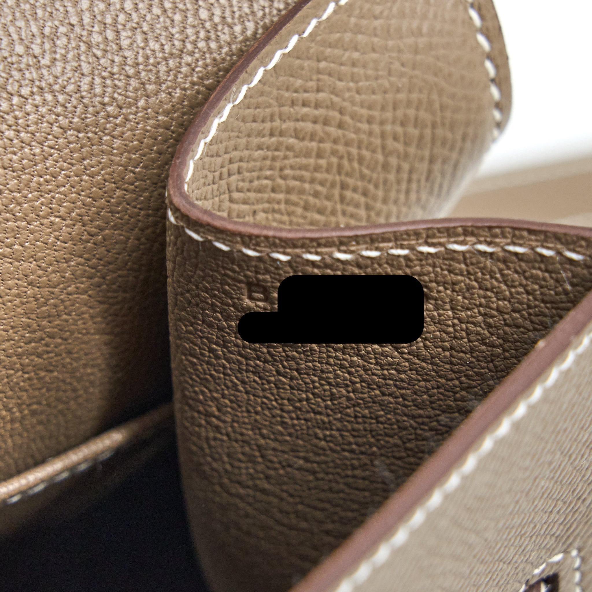HERMES KELLY SELLIER EN DESORDRE 20 EPSOM ETOUPE GHW